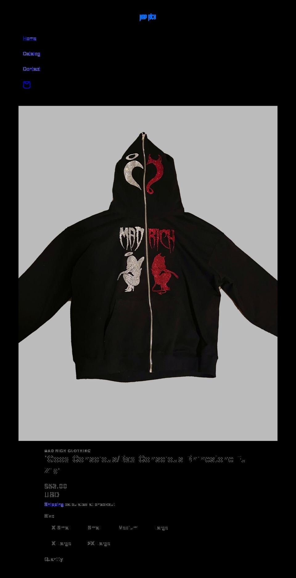 madrichclothing.com shopify website screenshot