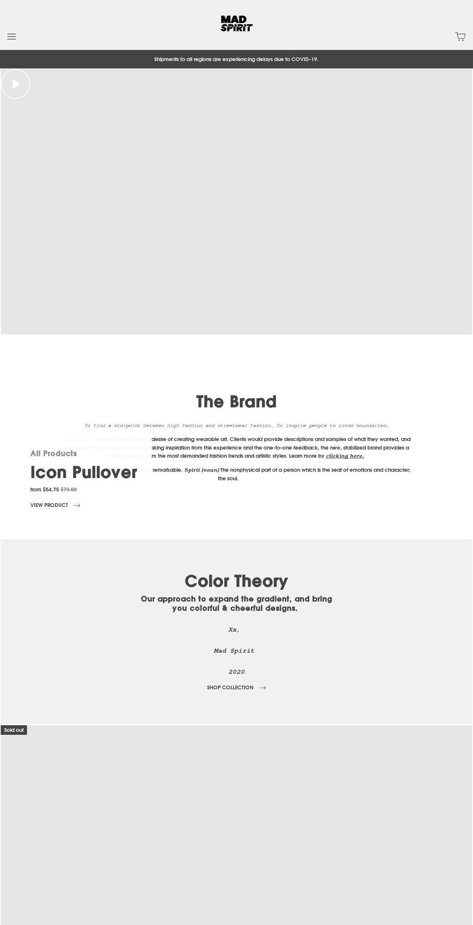 madsprt.com shopify website screenshot