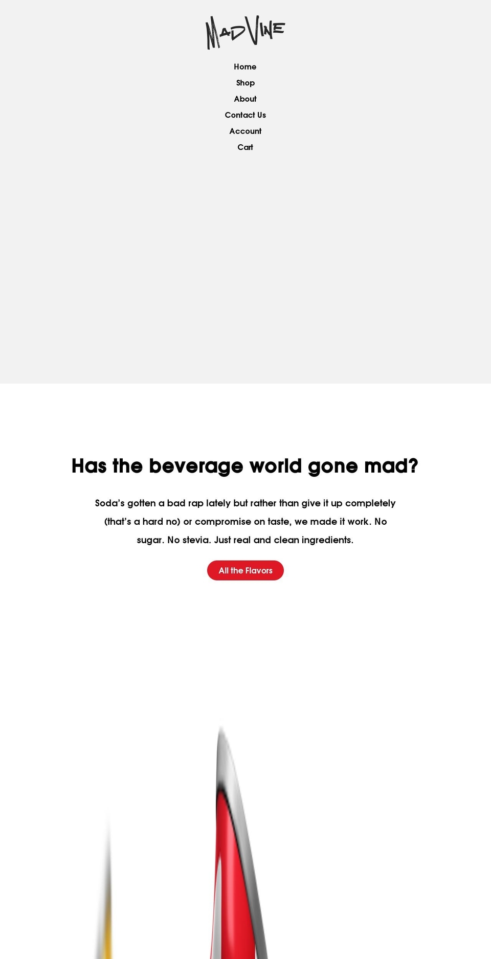 madvineofficial.com shopify website screenshot