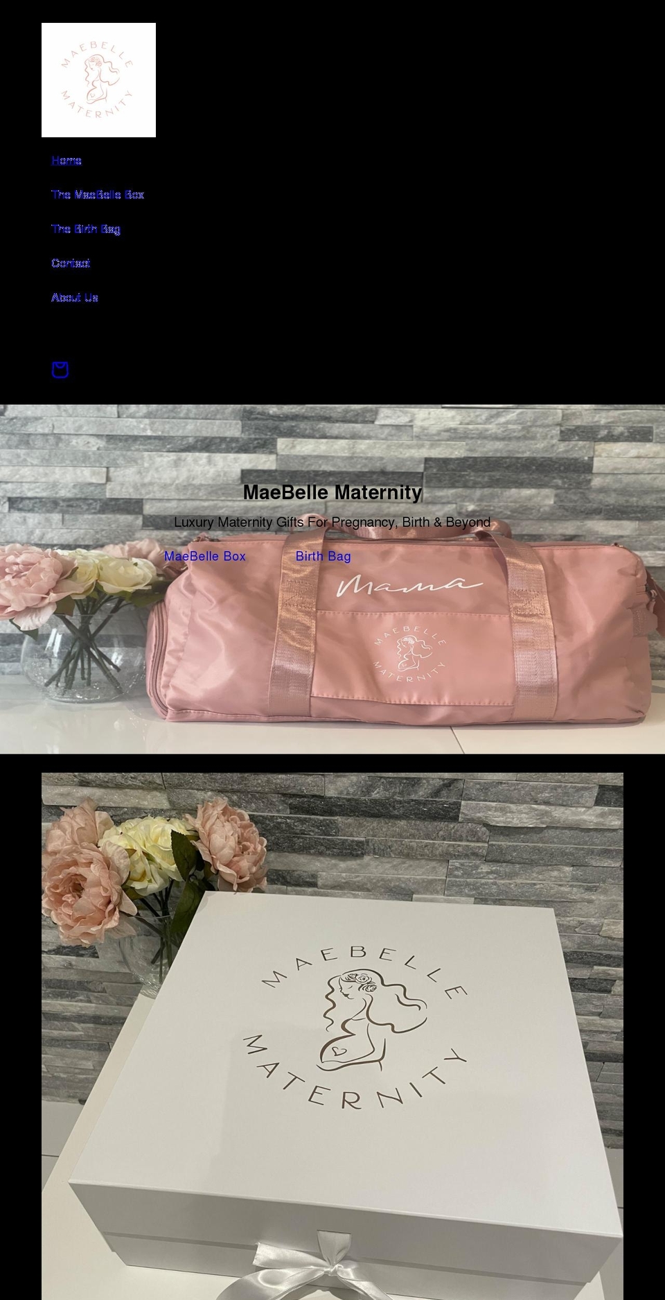 maebelle.co.uk shopify website screenshot
