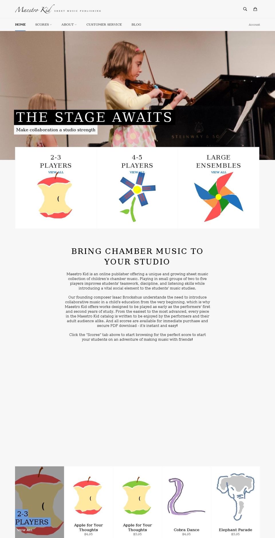 maestrokid.com shopify website screenshot