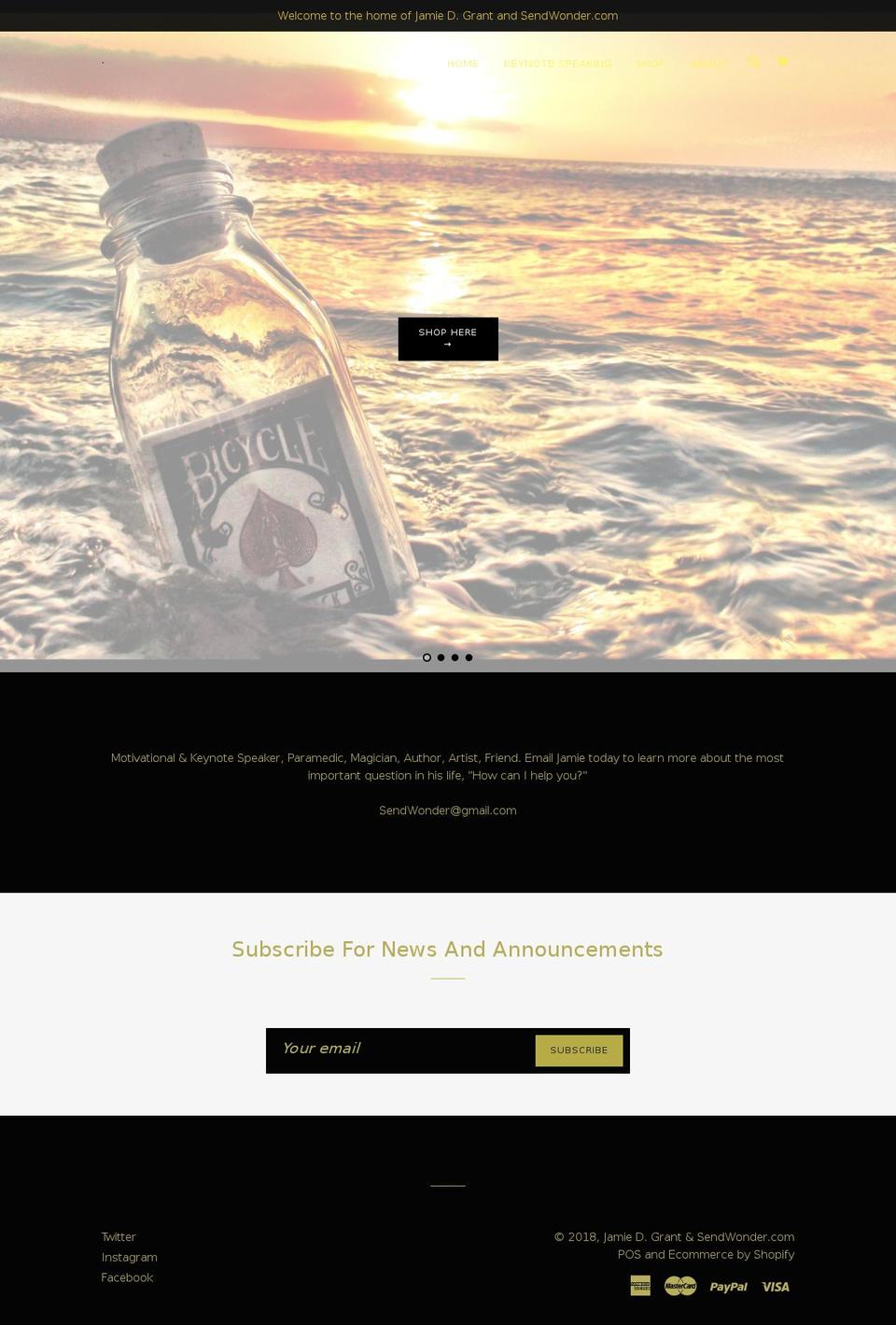 mag-ic.com — Shopify storefront screenshot