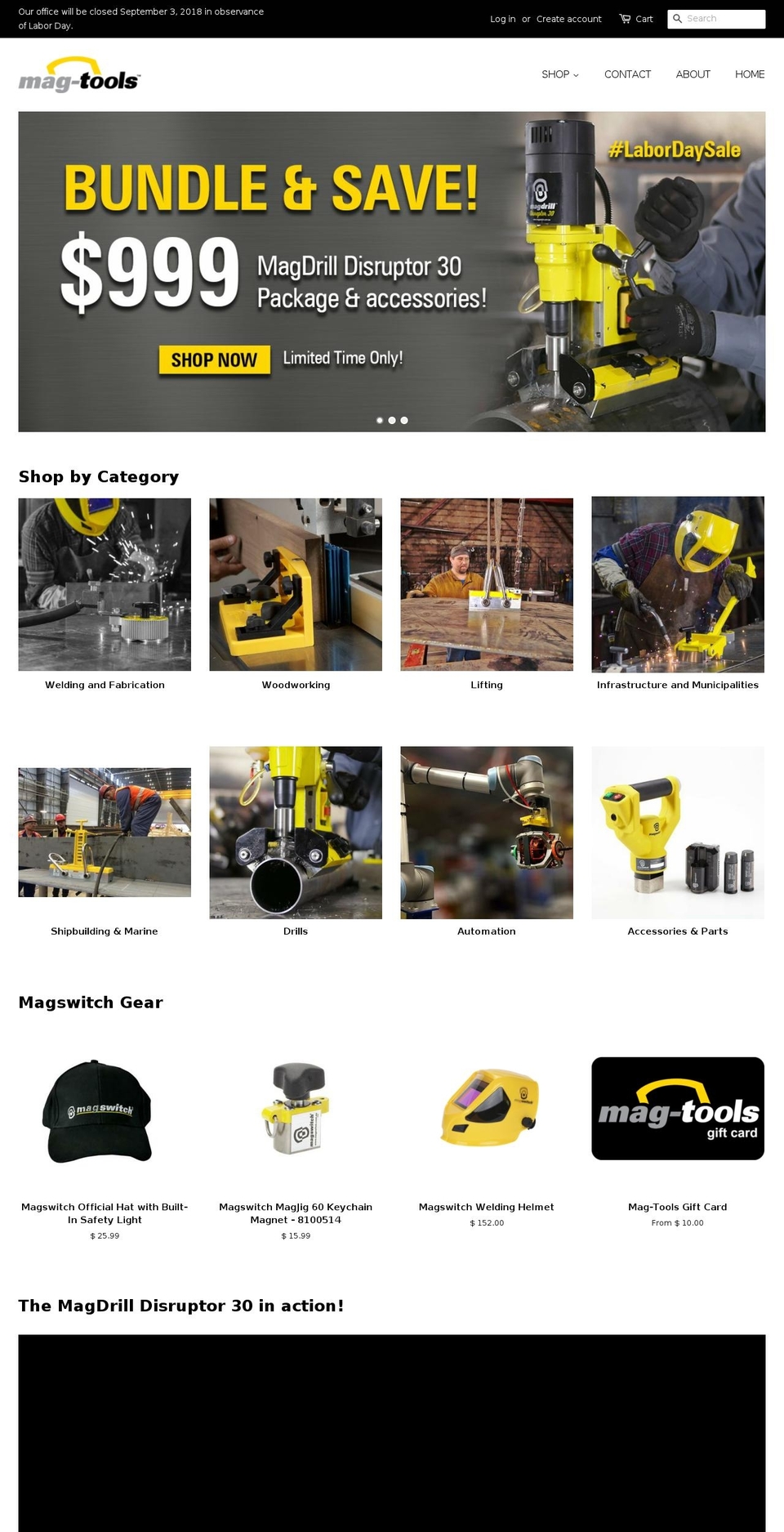 mag-tools.net shopify website screenshot