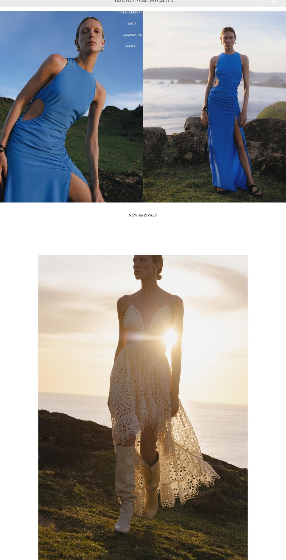 magalipascal.com.au shopify website screenshot