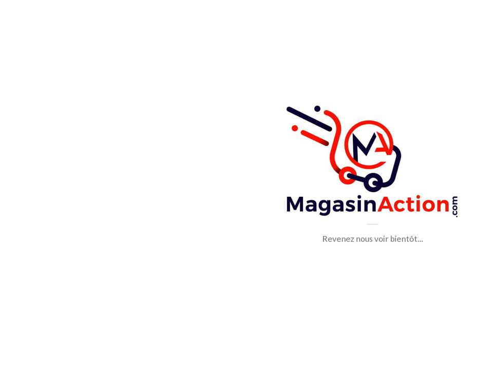 magasinaction.com shopify website screenshot