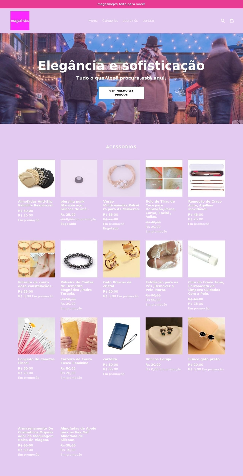 magazinejvs.com — Shopify storefront screenshot