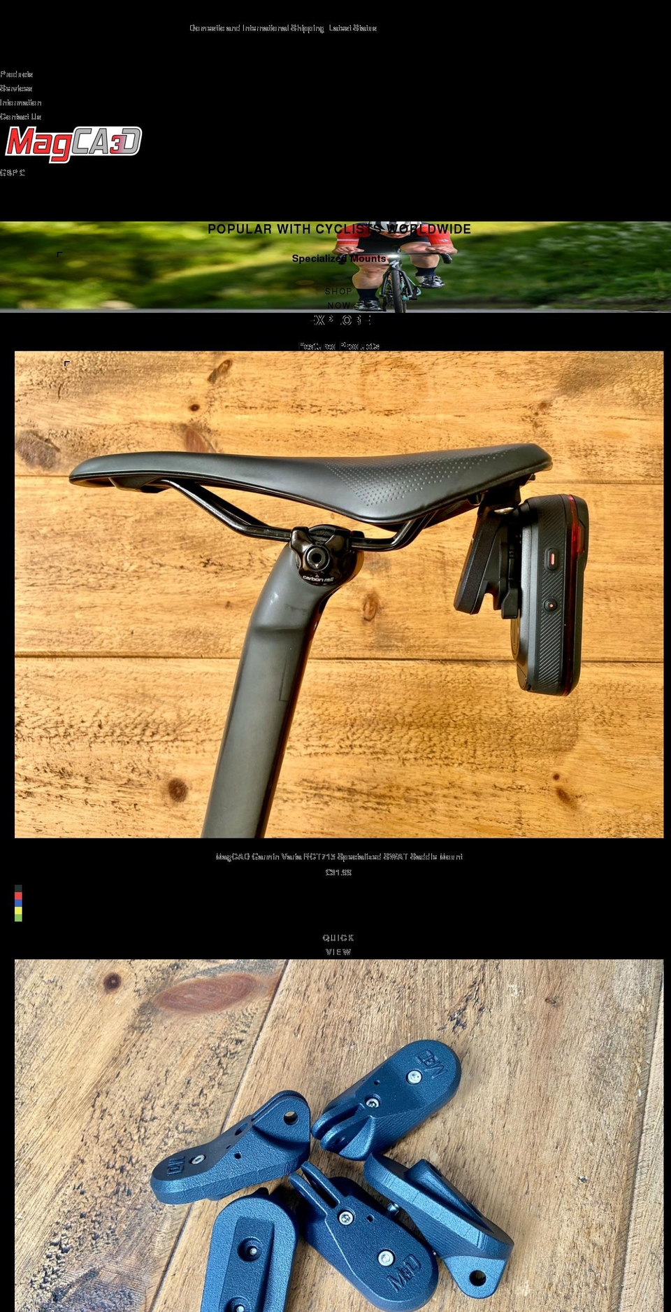 magcad-designs.com shopify website screenshot