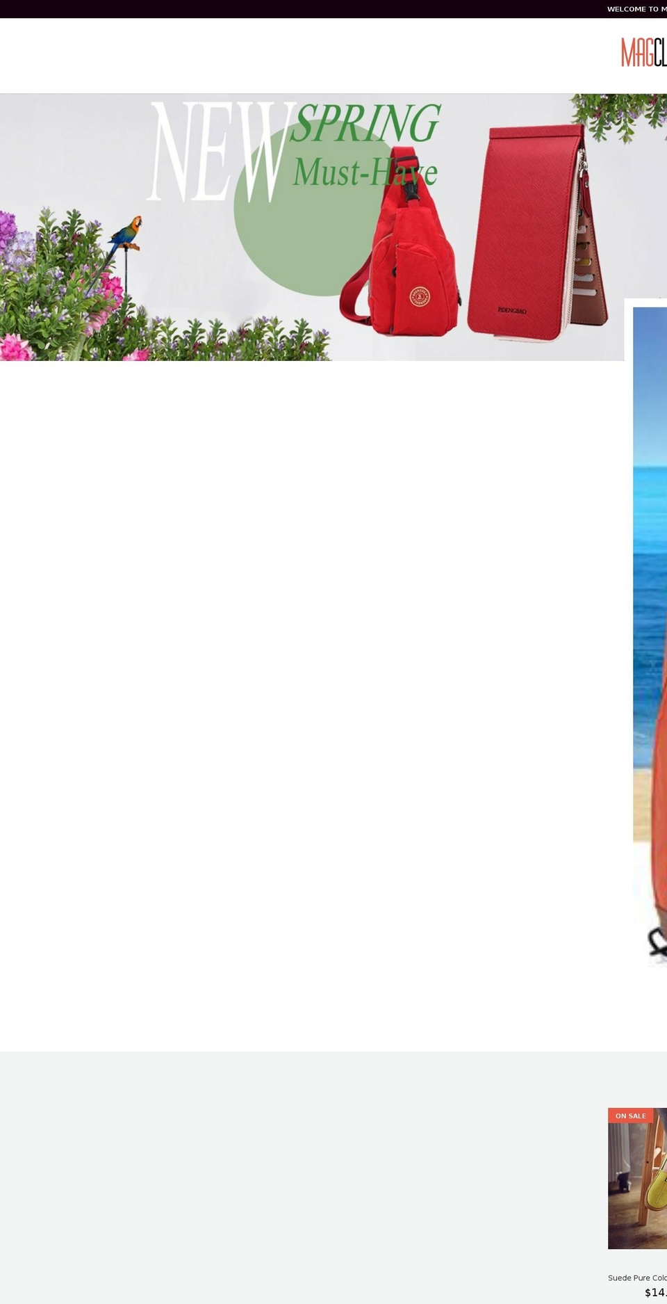 magcloset.com shopify website screenshot