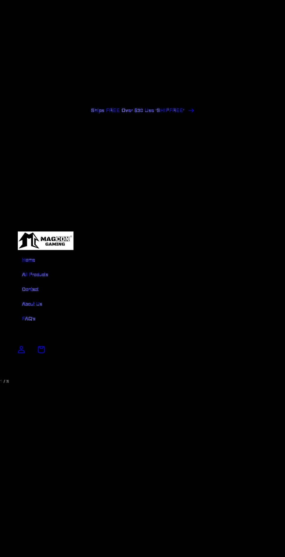 magcongaming.com shopify website screenshot