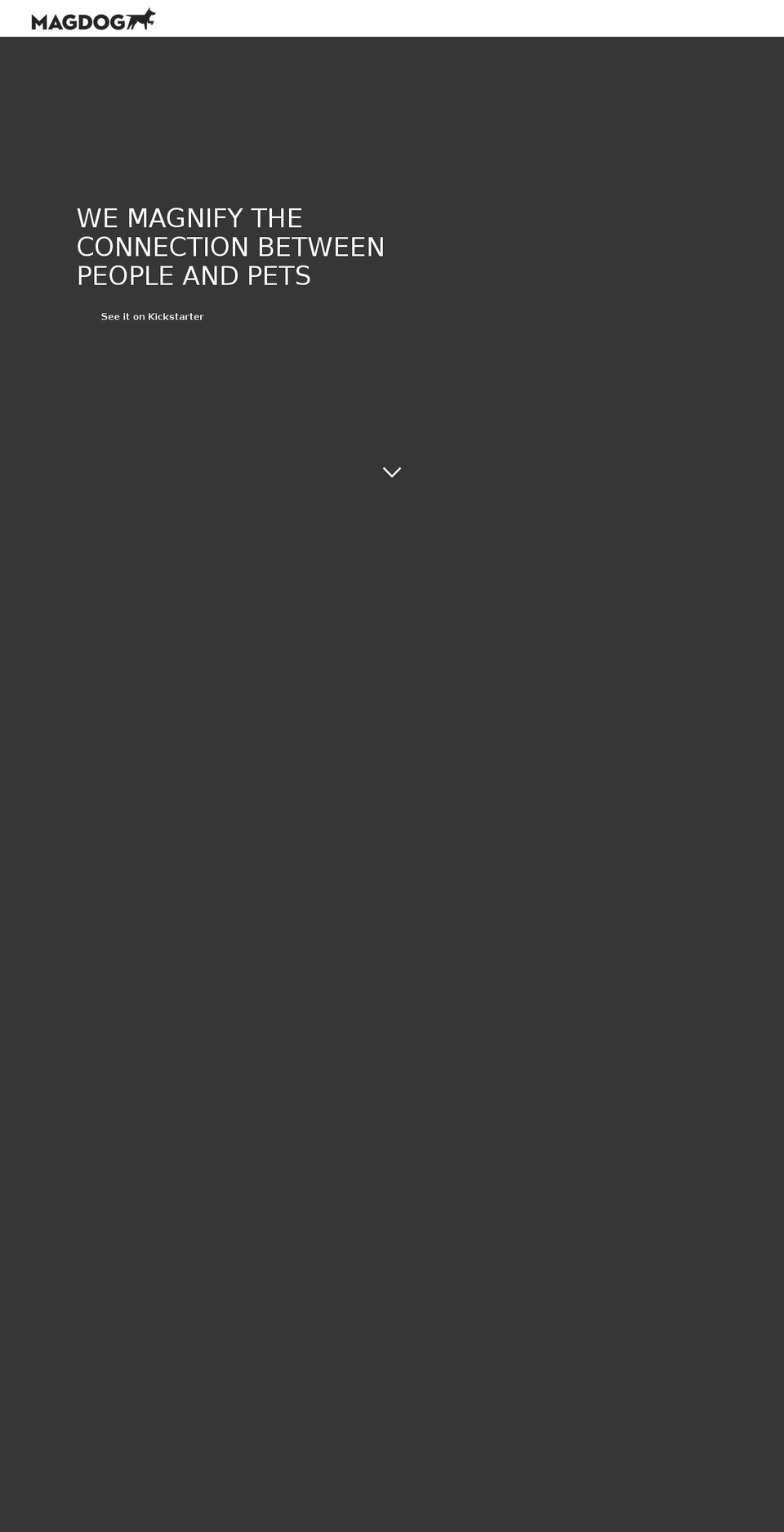 magdog.com shopify website screenshot