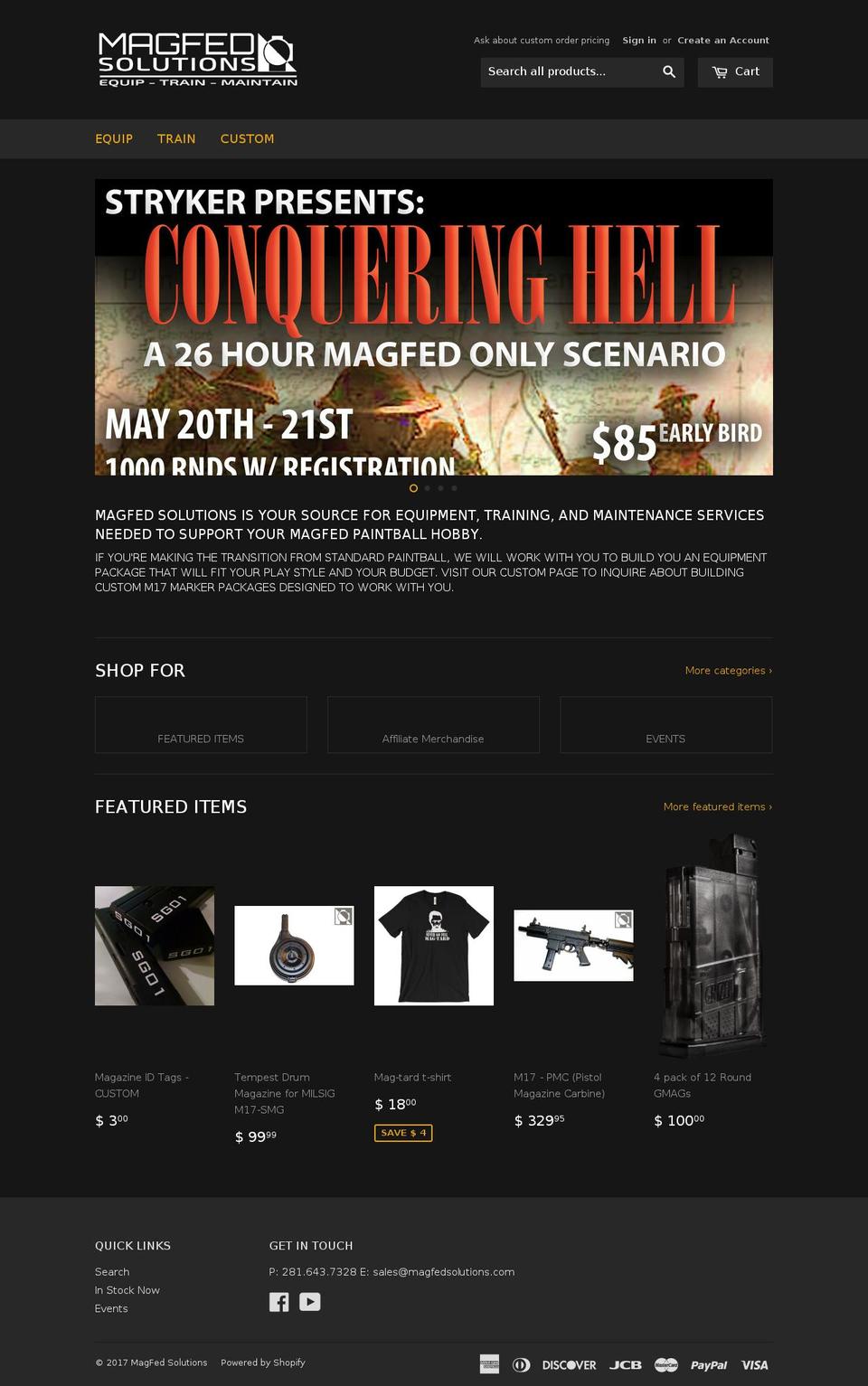 magfedsolutions.com shopify website screenshot