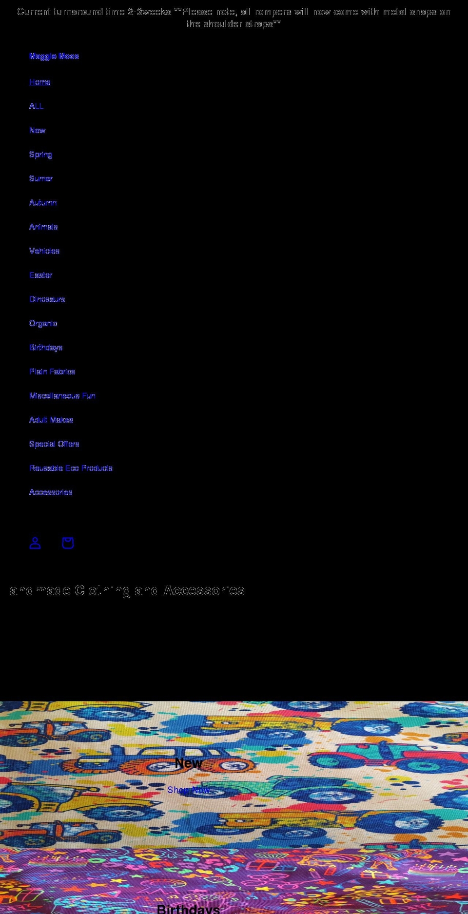 maggiemoos.co.uk shopify website screenshot