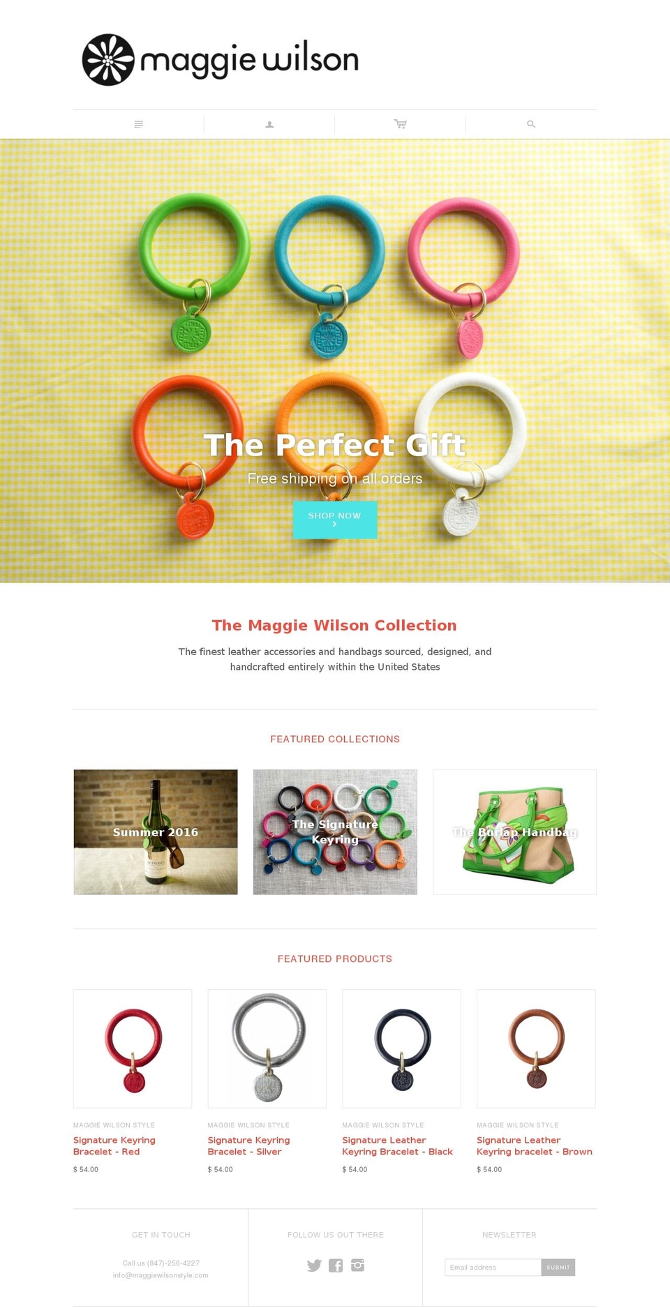 maggiewilsonstyle.com shopify website screenshot