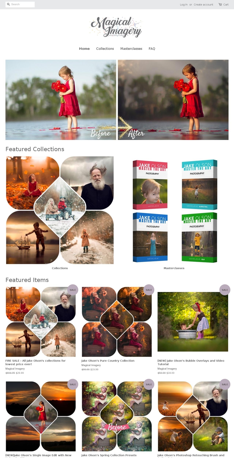 magical-imagery.myshopify.com shopify website screenshot