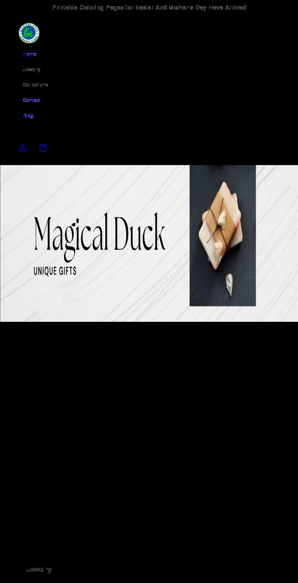 magicalduck.com shopify website screenshot