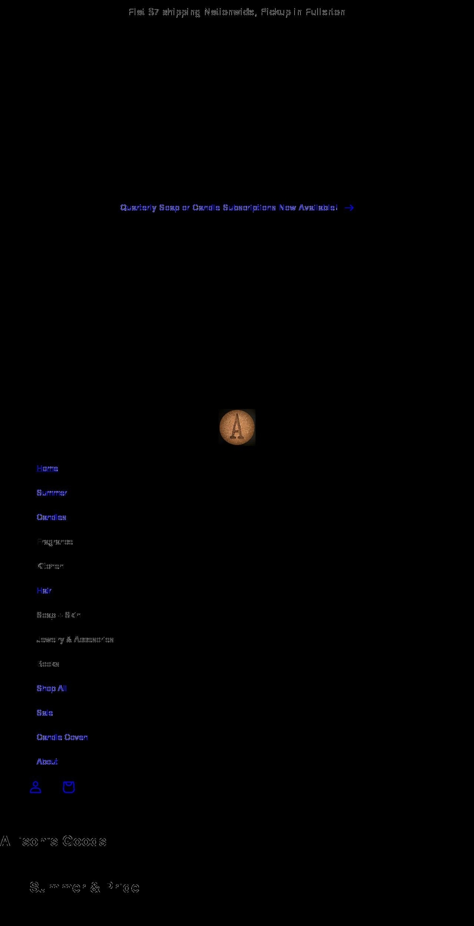 magicallymadebymegan.com shopify website screenshot