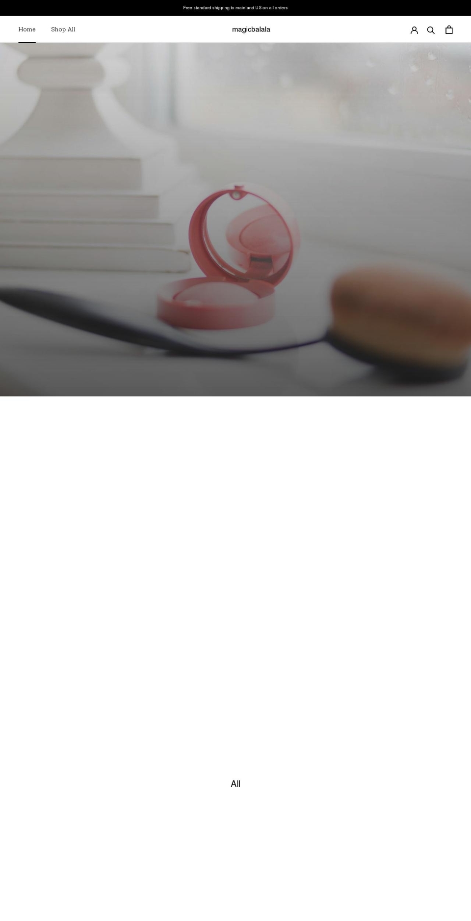 magicbalala.com shopify website screenshot