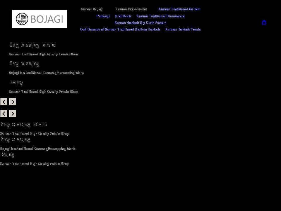 magicbojagi.com shopify website screenshot