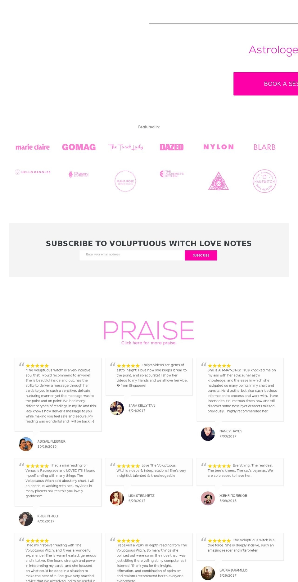 magicfortherevolution.com — Shopify storefront screenshot