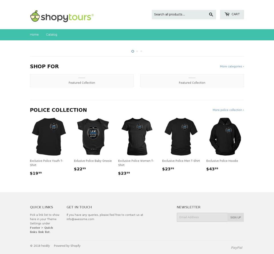 magicheidi.com — Shopify storefront screenshot