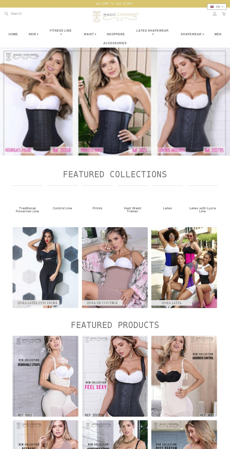 magicinchers.com shopify website screenshot