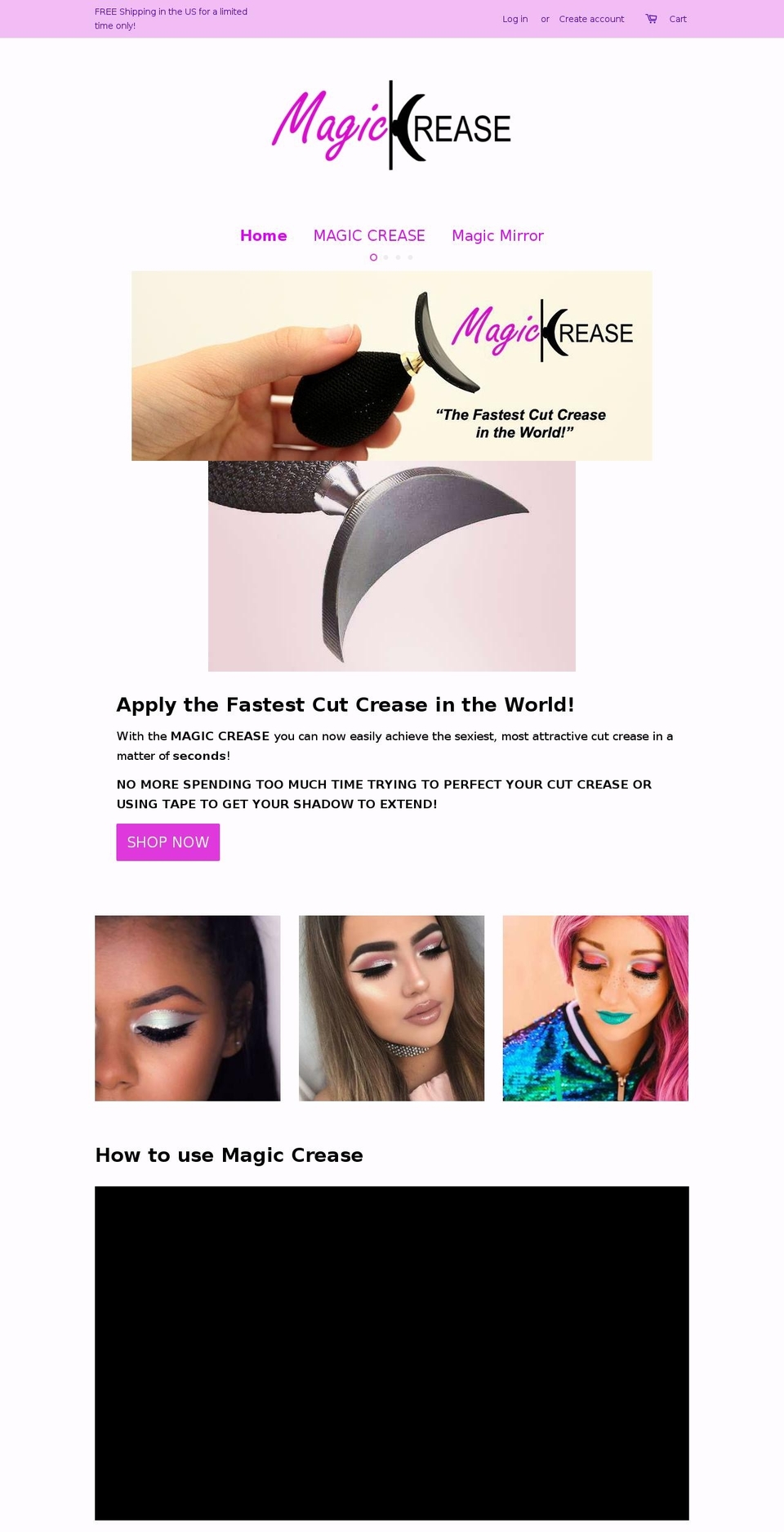 magicrease.com — Shopify storefront screenshot