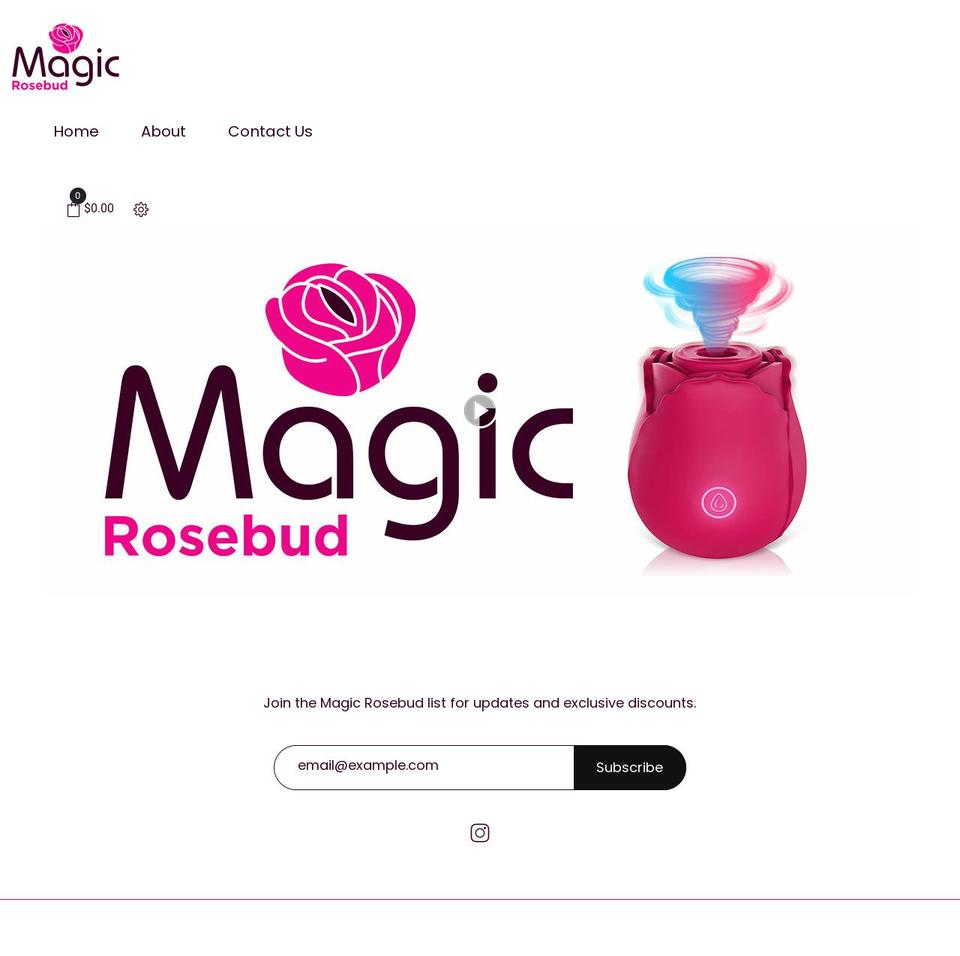 Sinp-v--- Shopify theme site example magicrosebud.com