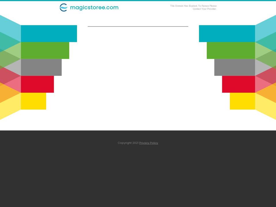 magicstoree.com — Shopify storefront screenshot