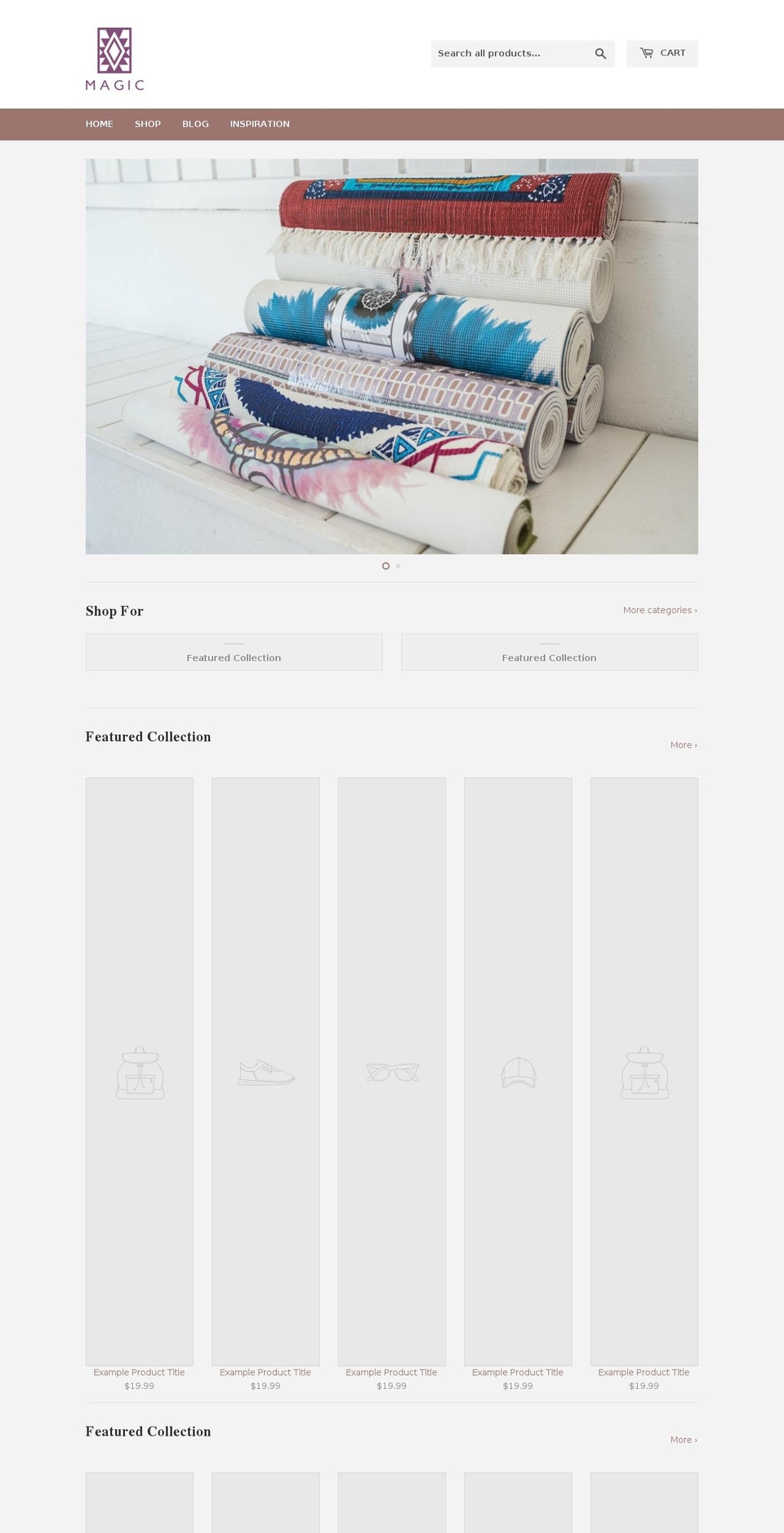 magicyogi.com shopify website screenshot