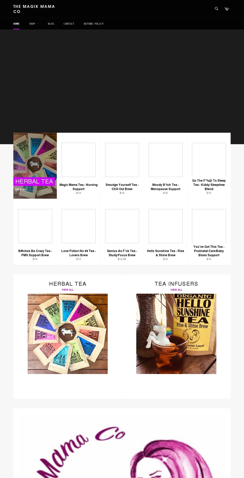 magikmama.com.au shopify website screenshot