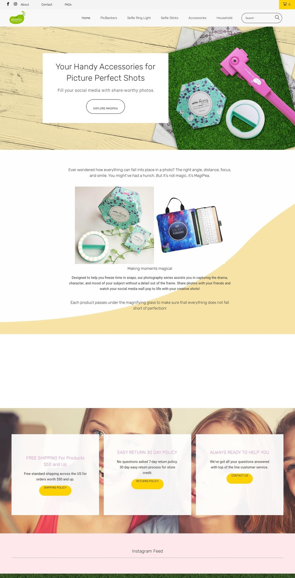 magipea-world.com shopify website screenshot