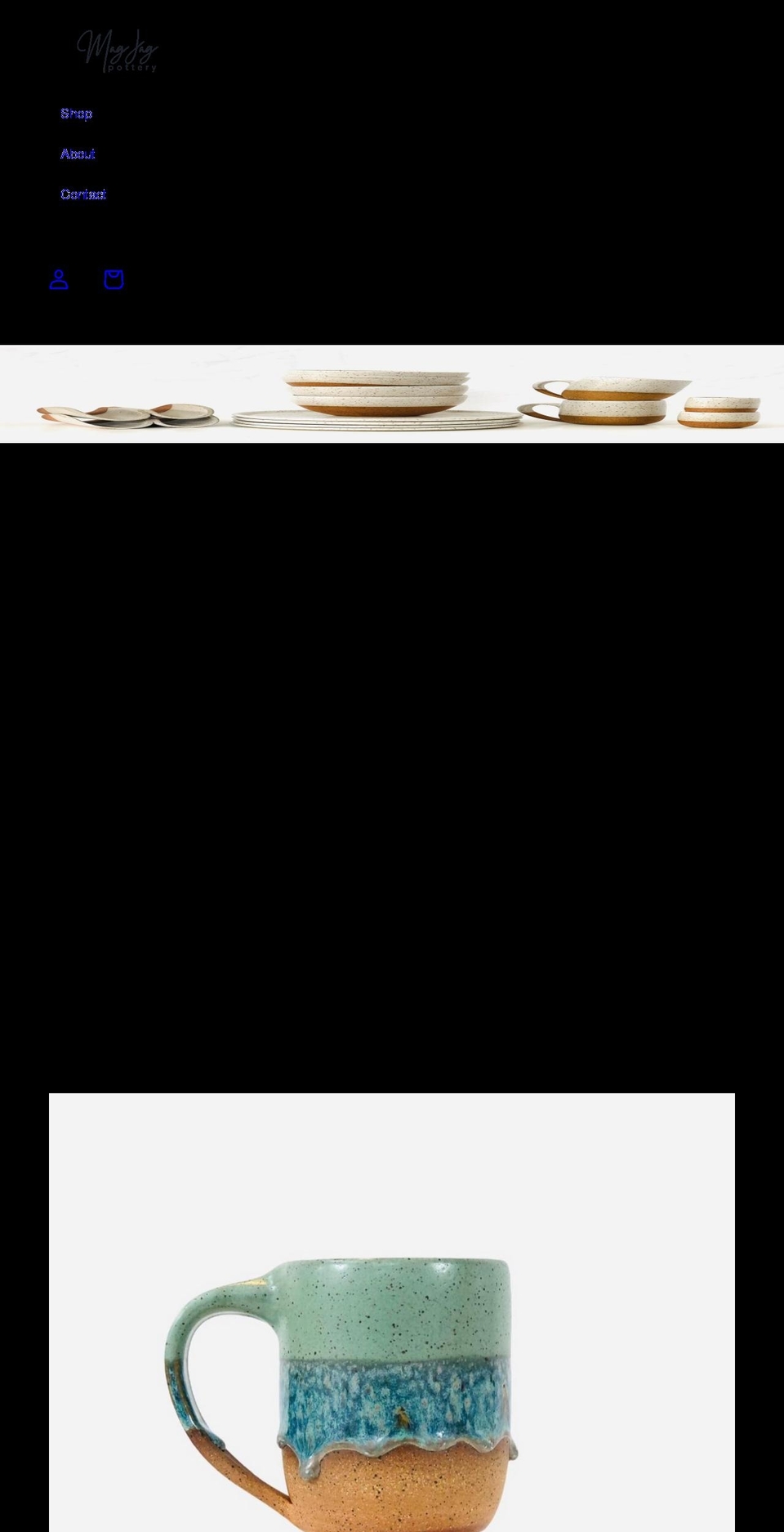 magjagpottery.com shopify website screenshot