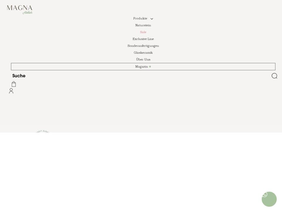magna-atelier.de shopify website screenshot