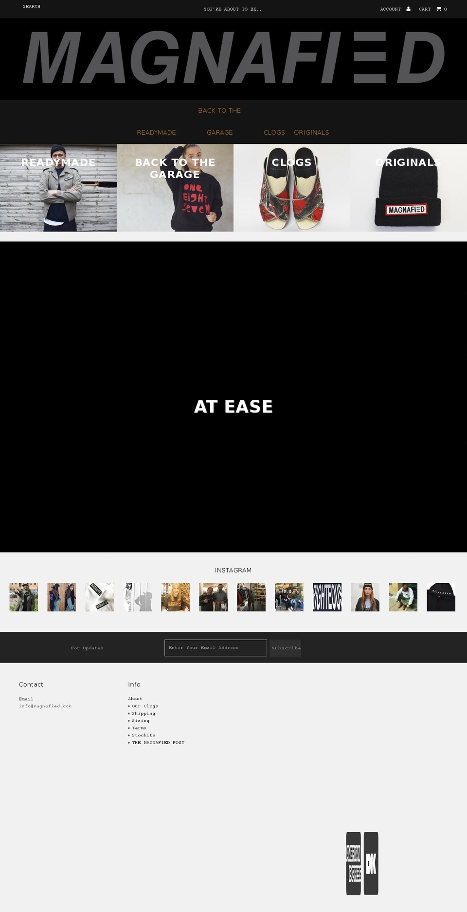magnafied.com shopify website screenshot