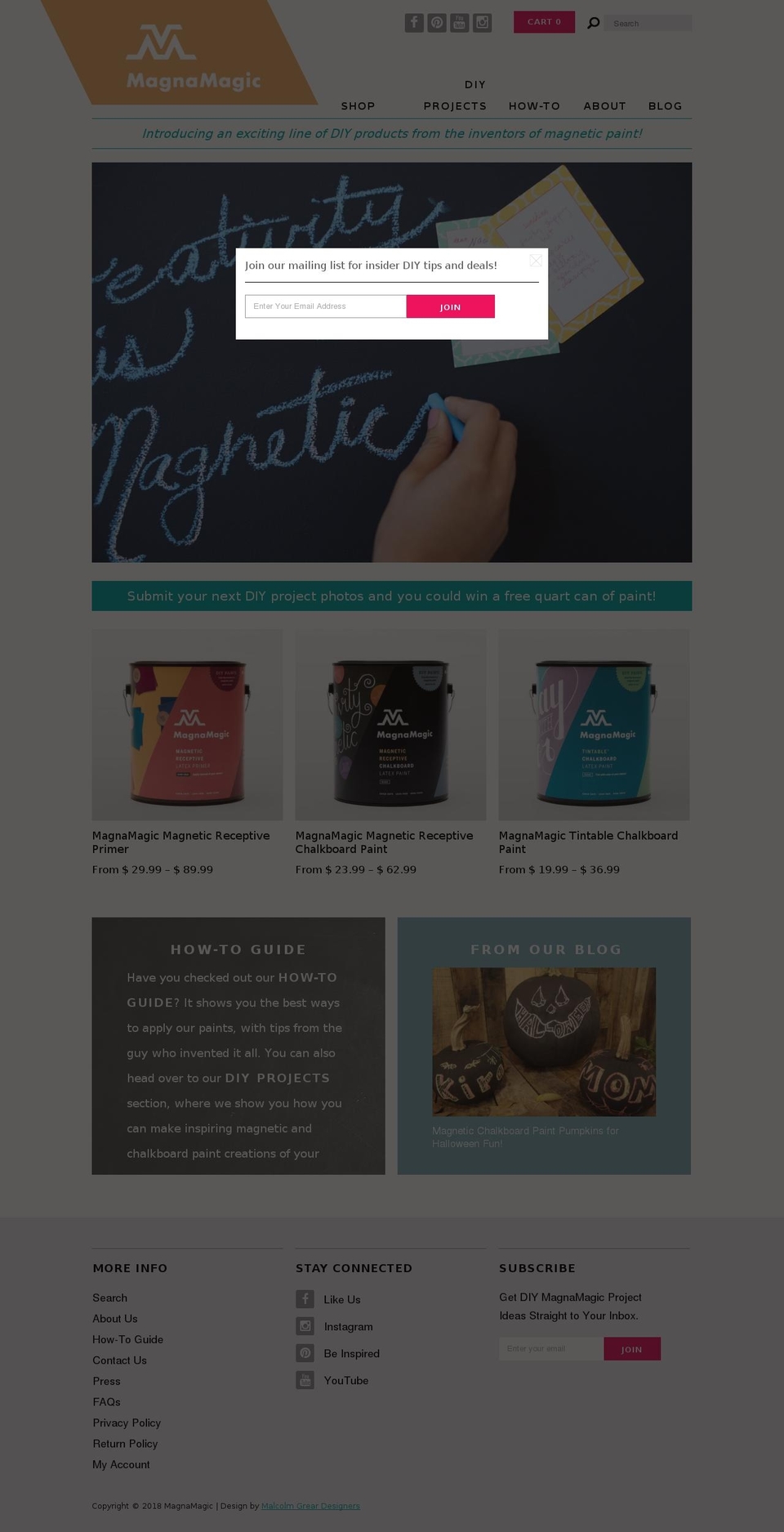 magnapaper.com — Shopify storefront screenshot