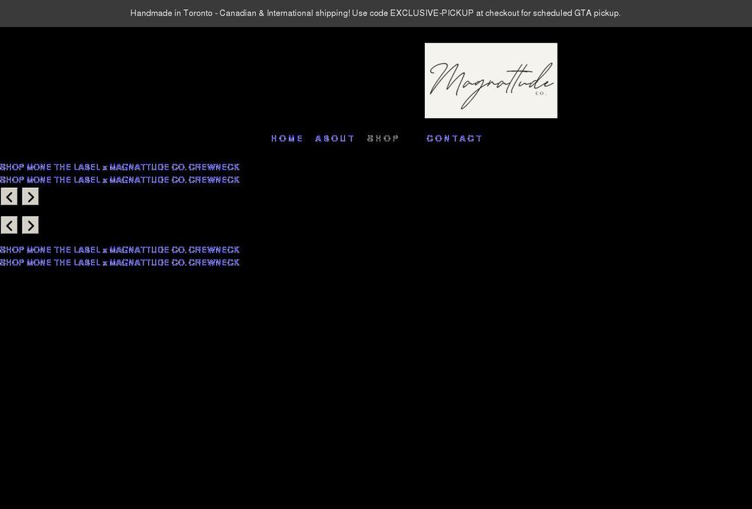 magnattudeco.com shopify website screenshot