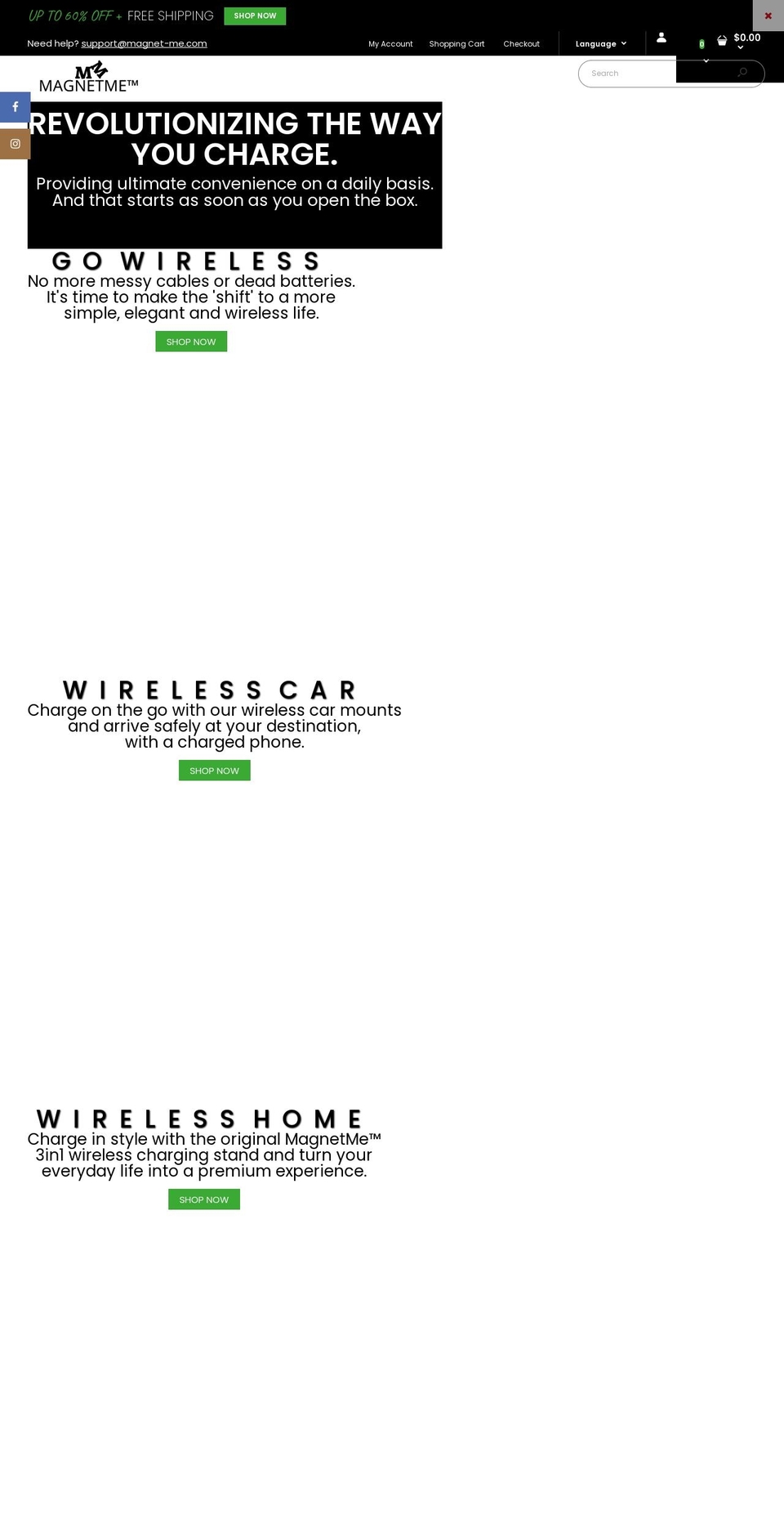 magnet-me.com shopify website screenshot