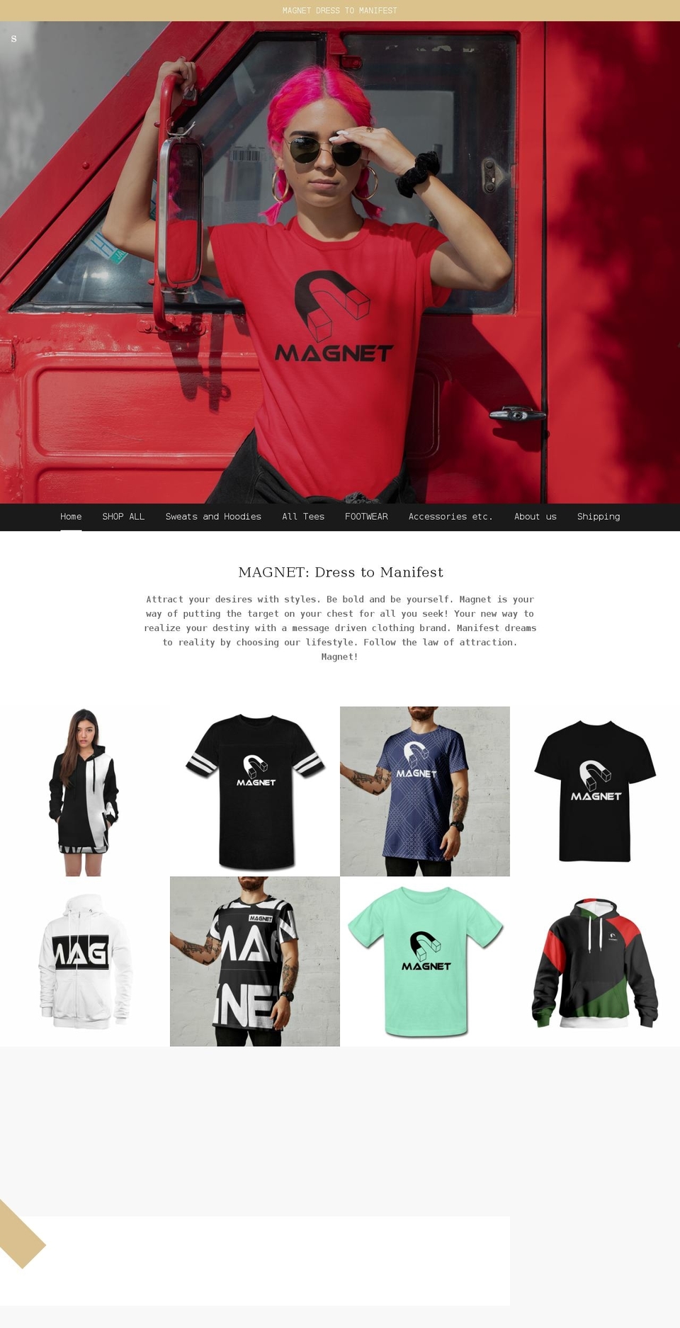 magnetdrip.com shopify website screenshot