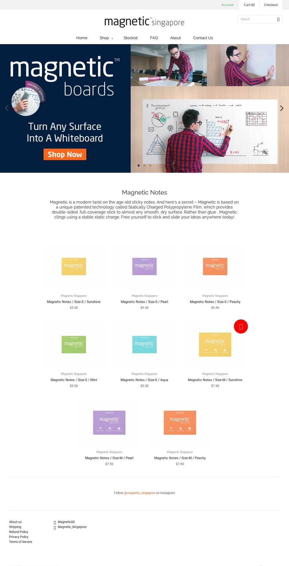 grid-v-- Shopify theme site example magnetic.sg