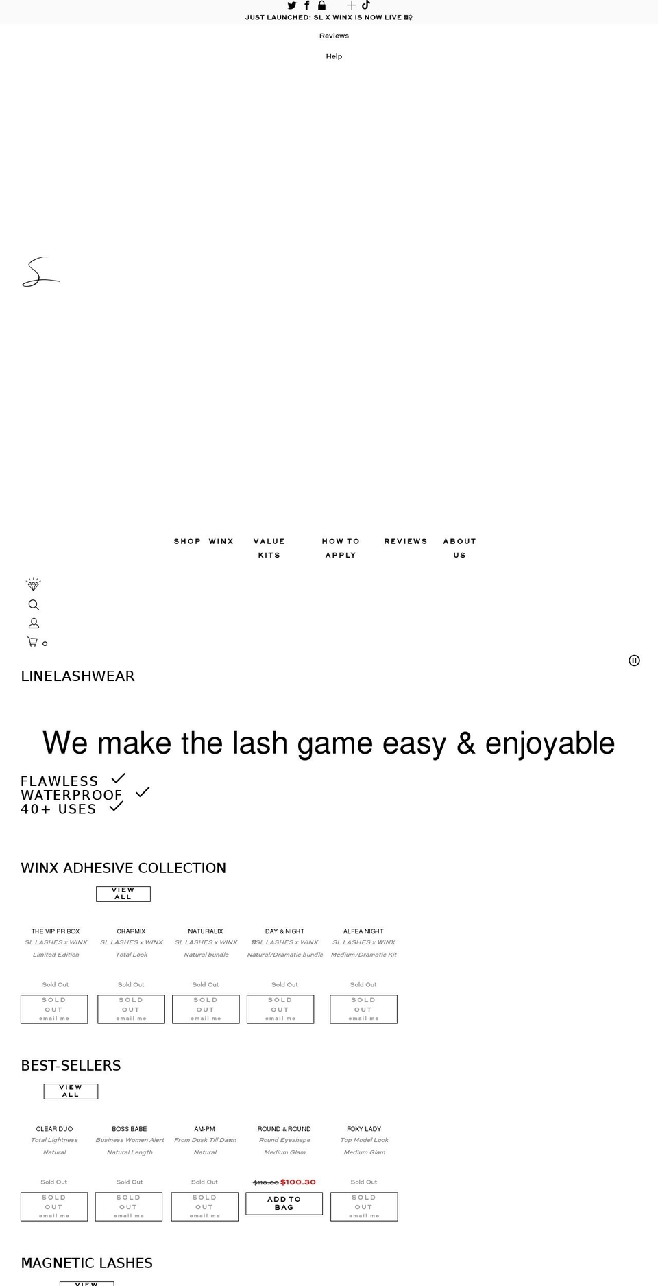 magneticsl.com shopify website screenshot
