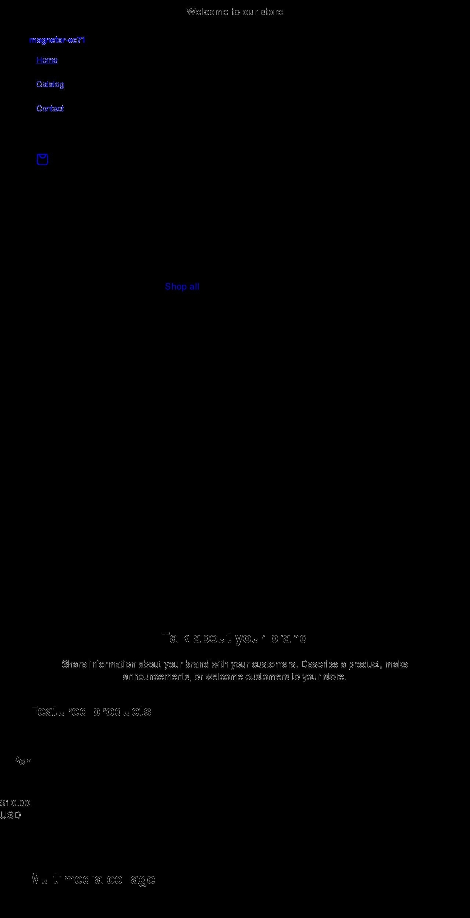 magnetor.net shopify website screenshot