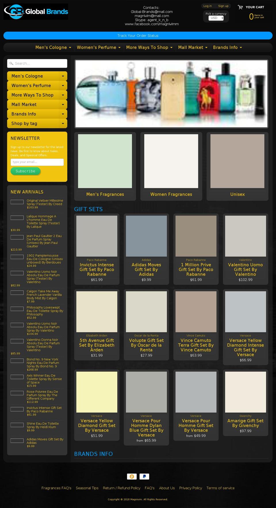 magnivim.com — Shopify storefront screenshot
