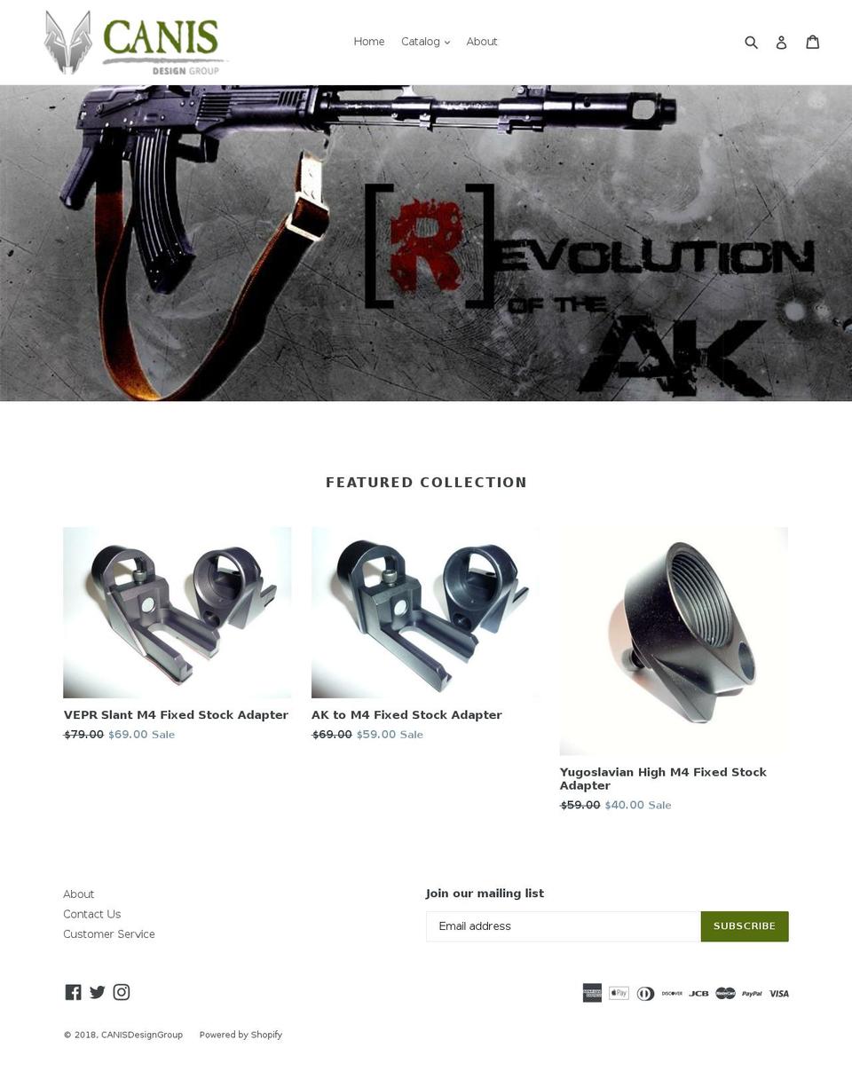 magnoliastatearmory.com — Shopify storefront screenshot