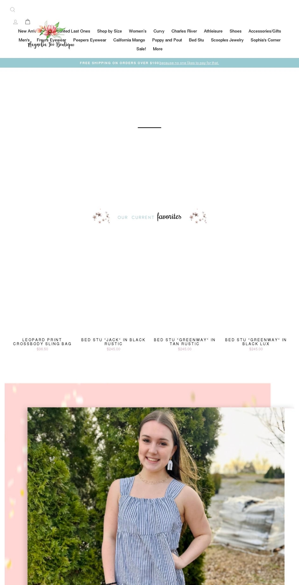 magnoliatoo.com shopify website screenshot