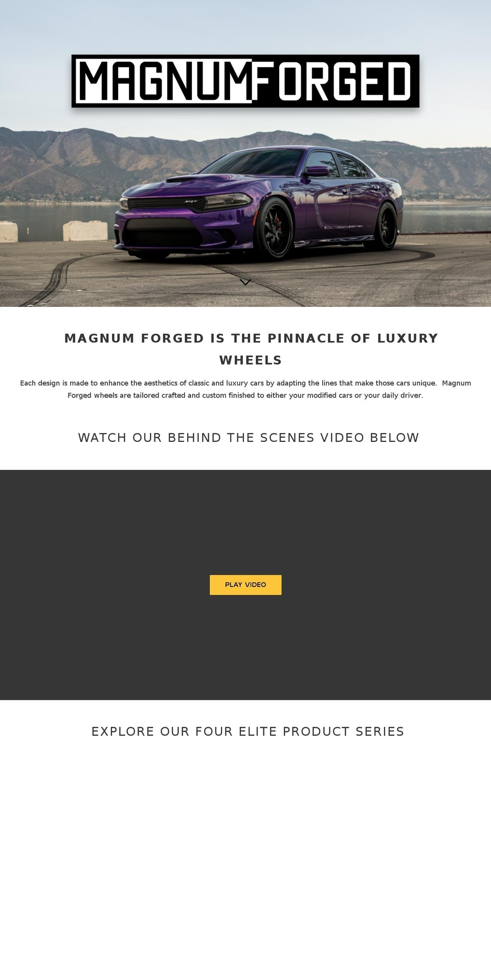 magnumforged.info shopify website screenshot