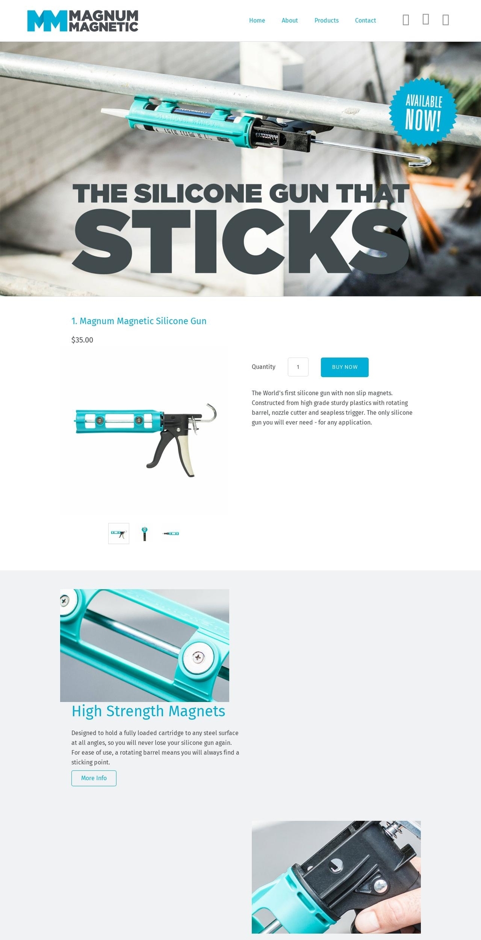 magnummagnetic.com.au shopify website screenshot