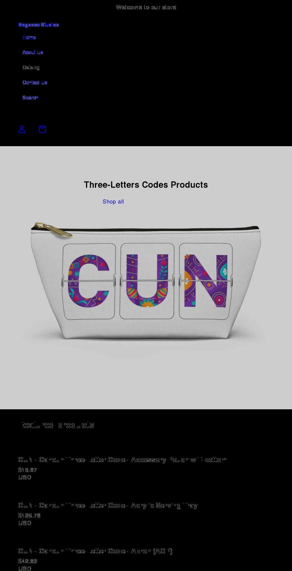 magoosestudios.com — Shopify storefront screenshot