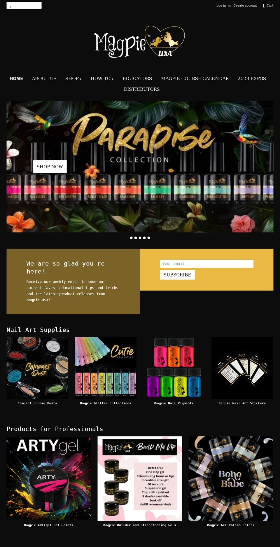 magpiebeautyusa.com shopify website screenshot