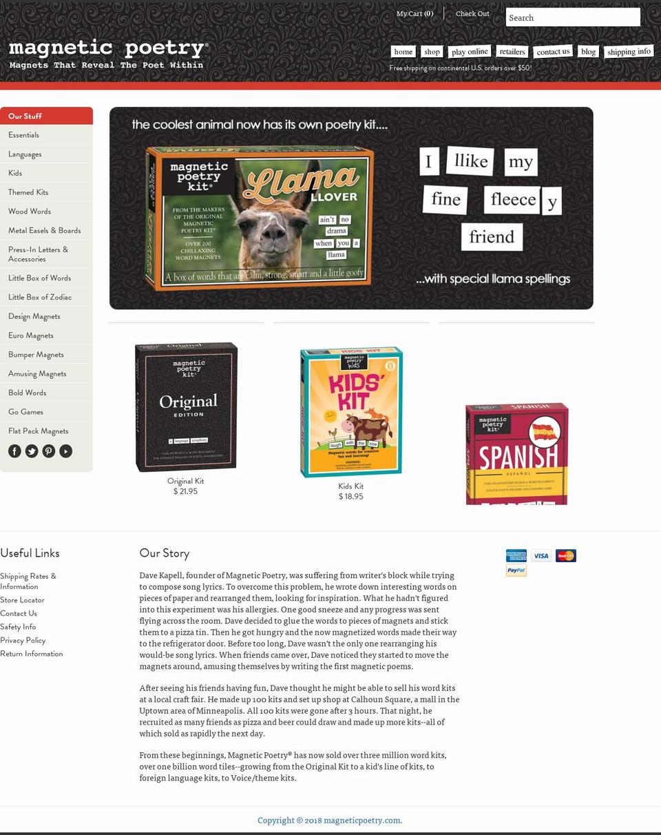 magpo.com shopify website screenshot