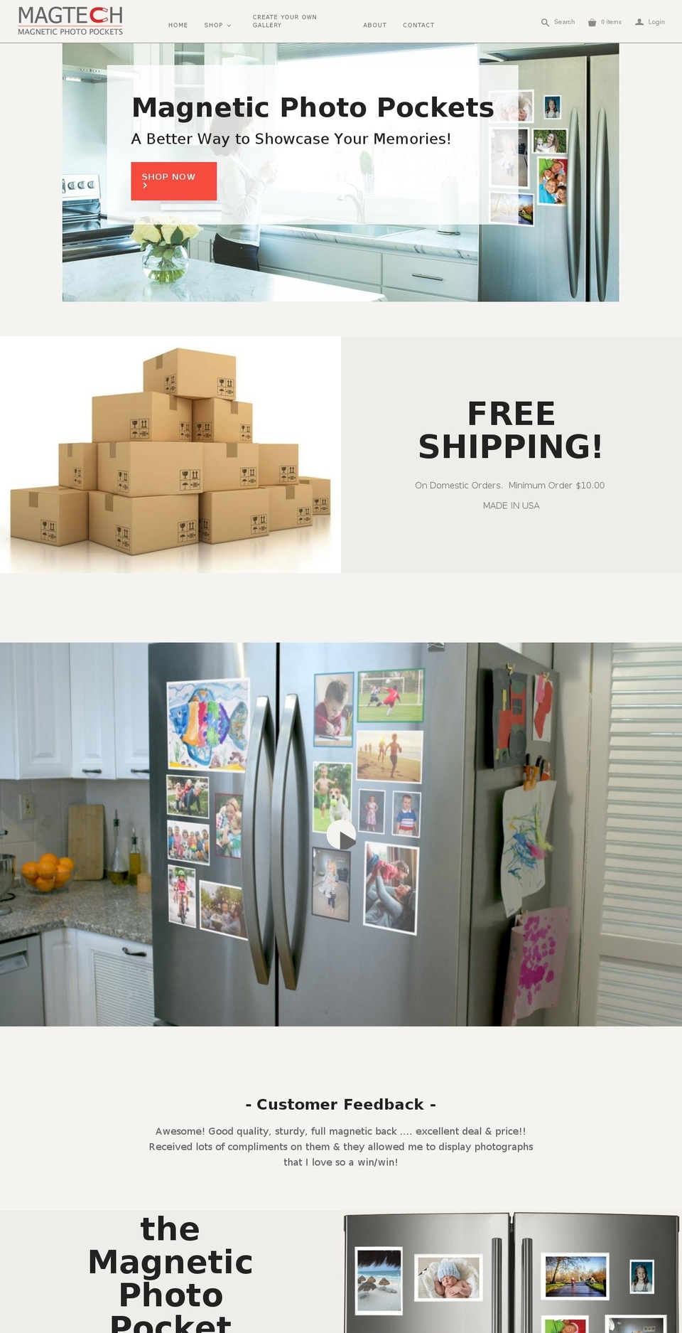 magtechmagnets.com — Shopify storefront screenshot
